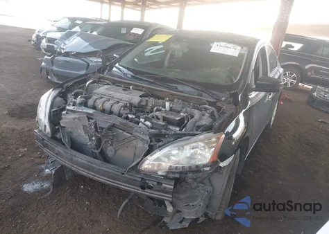 2015 Nissan Sentra S из США, поврежденный, VIN 3N1AB7AP7FY362637